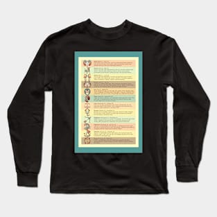 Signs of the Zodiac Long Sleeve T-Shirt